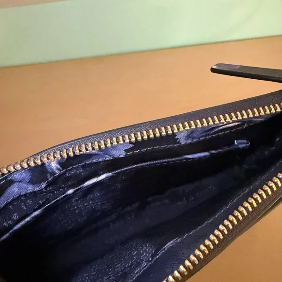 Kate Spade Black and Blue Floral Crossbody Bag and Wallet - Picture 7 of 8